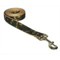 Fly Free Zone,Inc. CAMOUFLAGE-TAN-GRN3-L 6 ft. Camouflage Dog Leash - Tan & Green; Medium FL124384